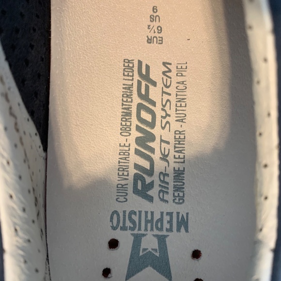 Mephisto Rebeca Perf Nubuck Women's Sneakers - Picture 3 of 6